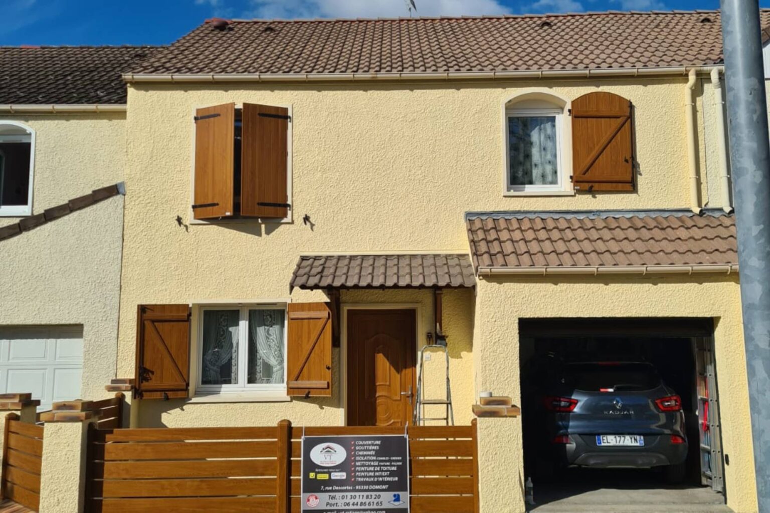 Rénovation de façade Domont